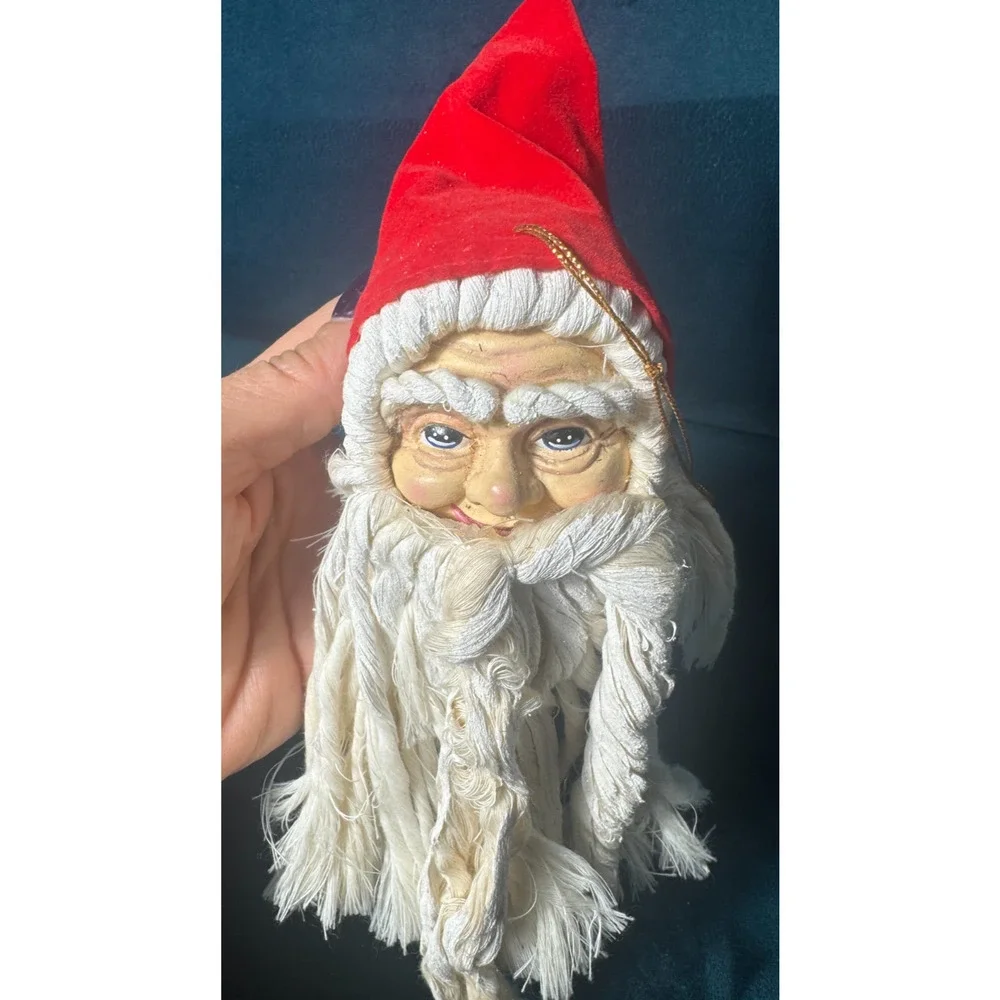 Head vintage santa